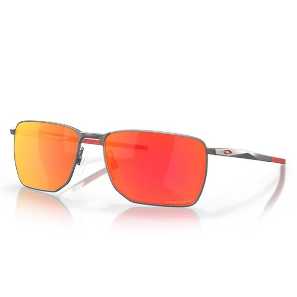 Oakley Ejector Matte Gunmetal Glasses 58 Prizm Ruby