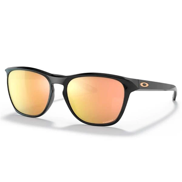 Oakley Manorburn Polished Black Glasses 56 Prizm Rose Gold