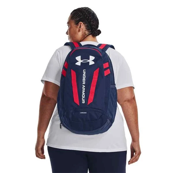 Under Armour Hustle 5.0 Backpack Blue 409 - Image 6