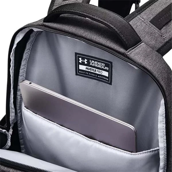 Under Armour Hustle Pro Backpack Black 004 - Image 4