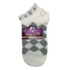 FootJoy Ladies ProDry LW Fashion Socks White Grey Diamond