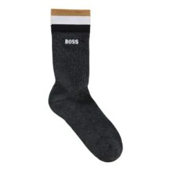 Boss Gents QS Rib Stripe Sock 43-46 Charcoal 12