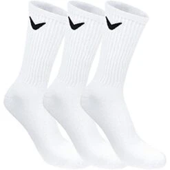 Callaway Gents Sport Crew 3-Pairs Socks White