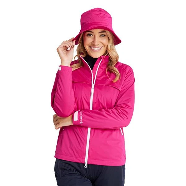 Germaine Waterproof Hat . Cerise - Image 3