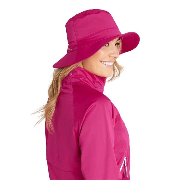 Germaine Waterproof Hat . Cerise - Image 4