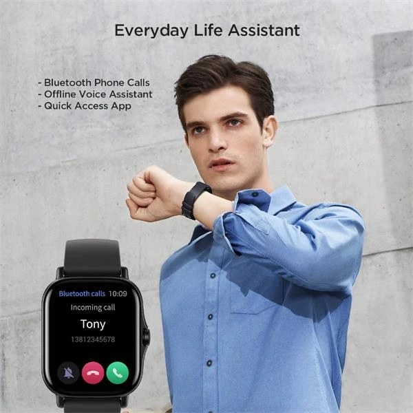 Amazfit GTS 2 Smart Watch Midnight Black - Image 3