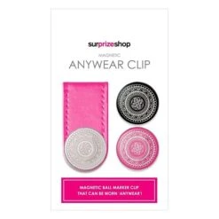 Anywear Clip & Ball Marker Hot Pink