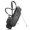 Aqua Seven W/P 4 Way Stand Bag Charcoal Lime