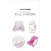 Girly Ball Marker Set Multicolour