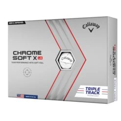 Callaway Chrome Soft X LS Triple Track Balls White