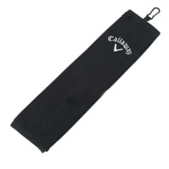 Callaway TriFold Towel 21"x16" Black
