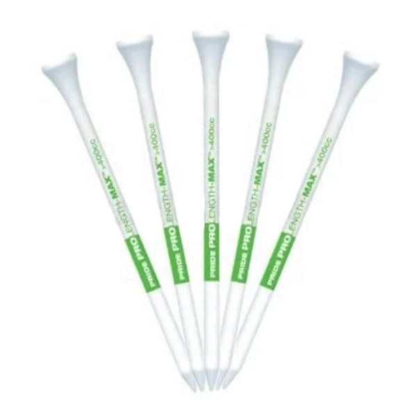 Pro Tees Wooden 4" Green (12 Pack) Green - Image 2