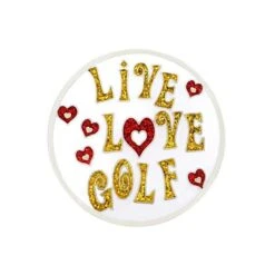 Magnetic Hat Clip And Marker Live Love Golf