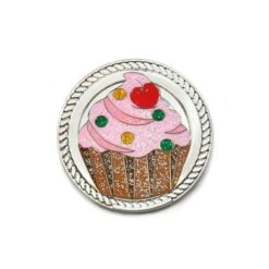 Magnetic Shoe Clip And Marker Cupcake