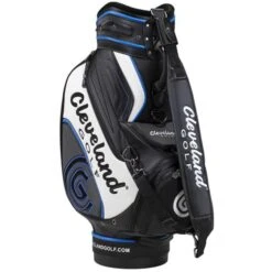 Cleveland Staff Bag Black White Blue