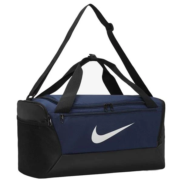 Nike Brasilia 9.5 Duffel Bag Small Navy 410 - Image 2