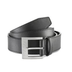 Farah Gents Simonds Leather Belt Black