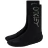 Oakley Gents B1B Socks 3 Pack Large Blackout 02E