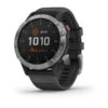 Garmin Fenix 6 Solar GPS Watch Silver Black