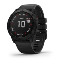 Garmin Fenix 6X Sapphire Grey - Black