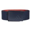 ADIDAS REVERS WEB BELT Collegiate Navy/Preloved Red