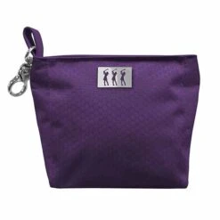 Honeycomb Clip Handbag Purple
