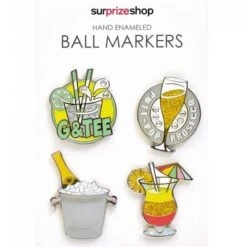 Its 5 O'Clock Somewhere Ball Marker Set ONE