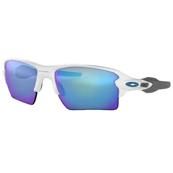 Oakley Flak 2.0 XL Polish White Glasses Prizm Sapphire