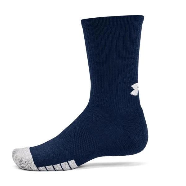 Under Armour HeatGearĀ® Crew Socks 3-Pack Academy (408) - Image 4