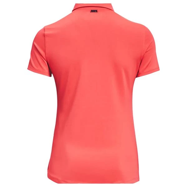 Under Armour Ladies Zinger Polo Shirt Red (690) - Image 2