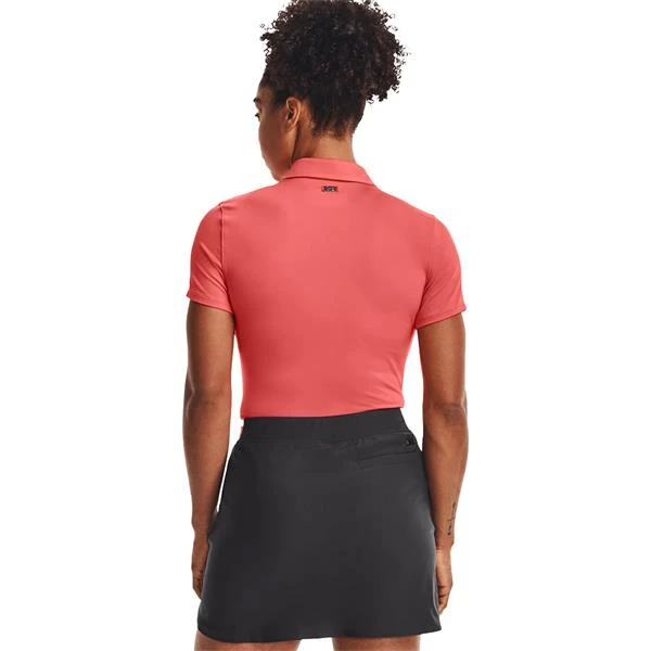Under Armour Ladies Zinger Polo Shirt Red (690) - Image 4