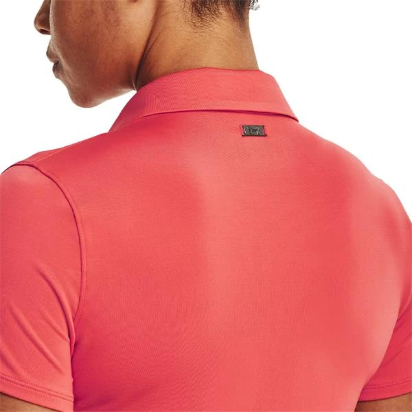 Under Armour Ladies Zinger Polo Shirt Red (690) - Image 5