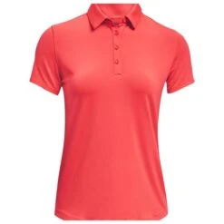 Under Armour Ladies Zinger Polo Shirt Red (690)