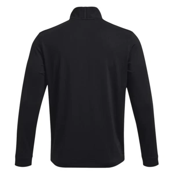 Under Armour Gents Playoff ¼ Zip Top Black - Jet Grey (001) - Image 2