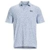 Under Armour Gents Iso-Chill Floral Dash Polo Shirt Oxford Blue - Bauhaus Blue (706)