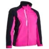 ABACUS Junior Links Rain Jacket Power Pink