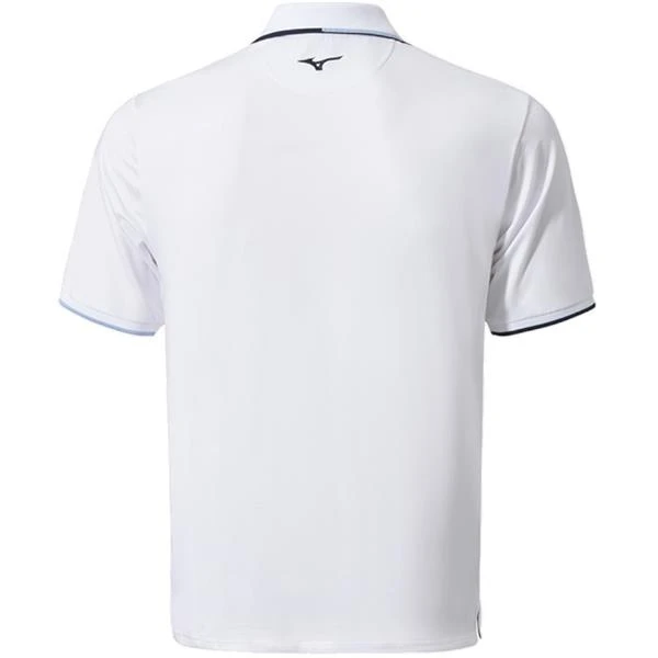 Mizuno Gents QD Comp Plus Polo Shirt White - Image 2