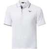 Mizuno Gents QD Comp Plus Polo Shirt White