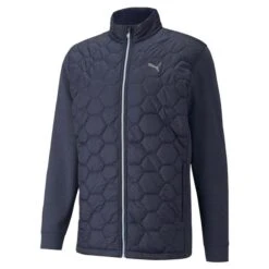 Puma Gents Cloundspun WRMLBL Jacket Navy Blazer
