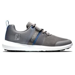 FootJoy Gents Flex Shoes Medium-Fit Grey - Blue