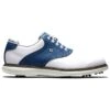 FootJoy Gents FJ Traditions Shoes White - Navy