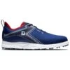 FootJoy Gents SuperLite Shoes Navy - White - Red