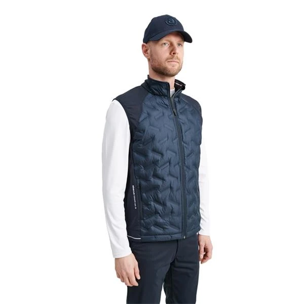 ABACUS Gents Grove Hybrid Vest Navy Light Grey (373) - Image 2