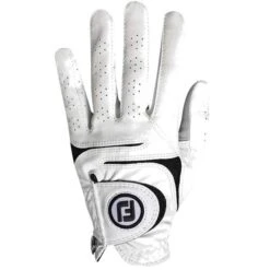 FootJoy Ladies Weathersof 2 Pack Left Hand Gloves White