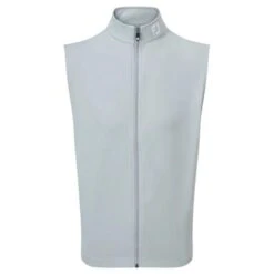 FootJoy Gents Full-Zip Knit Vest Grey