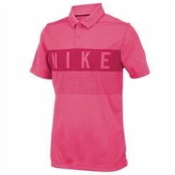 Nike Junior - Boys Dry Polo Shirt Pink (666)