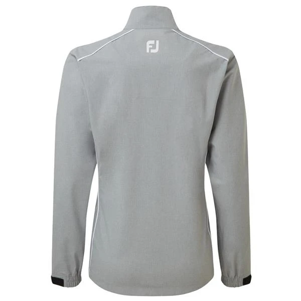 FootJoy Ladies HLV2 Rain Jacket Grey - White - Image 2
