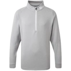 FootJoy Junior Chill Out Pullover Heather Grey