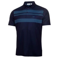 Gents Marina Polo Shirt Navy Ocean