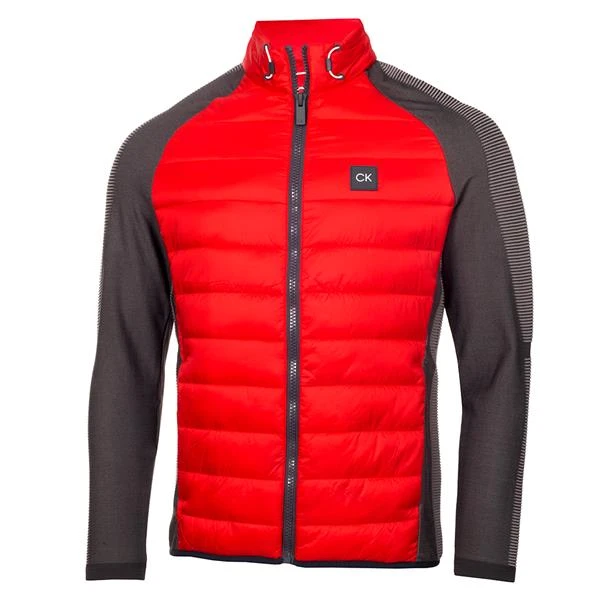 Gents Dynamo Tech Knit Jacket Urban Cardinal Red